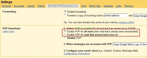 How To Configure Gmail POP3 | Gmail POP3 Data - techinfoBiT