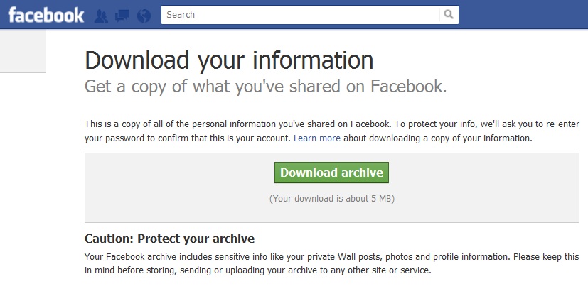 How To Download Your Facebook Data | Download Your Complete Facebook Content/Account-techinfoBiT