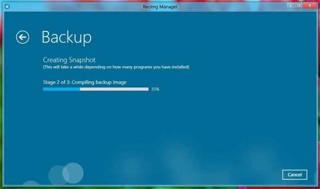 How to Backup and Restore System in Windows 8 - techinfoBiT