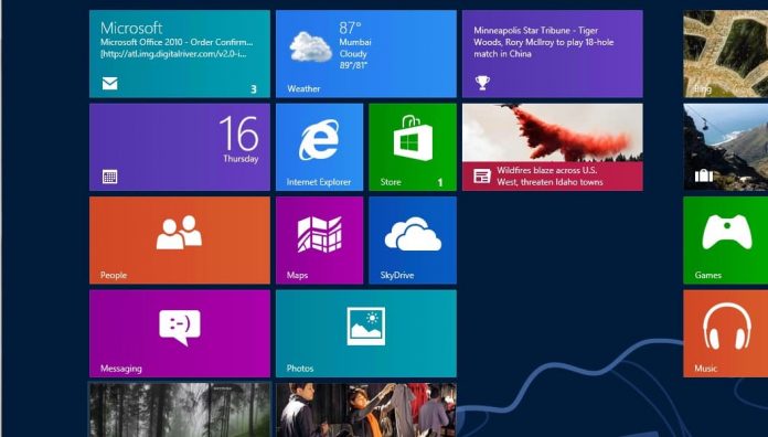 How to Switch From Windows 8 StartScreen to the Desktop - techinfoBiT