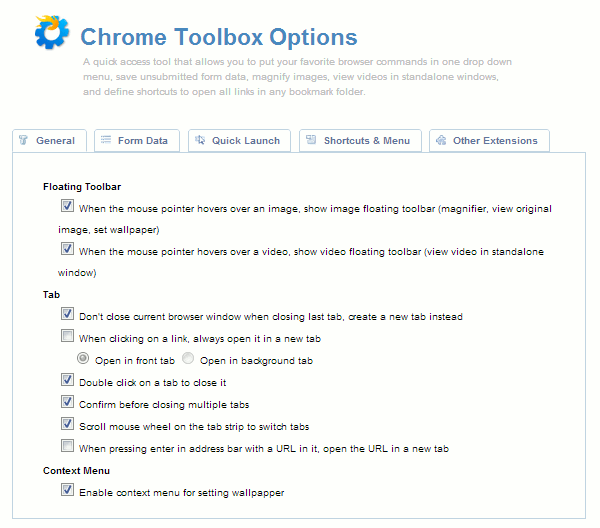 Enhance Google Chrome Feature with Chrome Toolbox - techinfoBiT