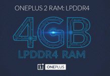 4GB LPDDR4 RAM Confirmed for OnePlus 2 | OnePlus 2 RAM - techinfoBiT