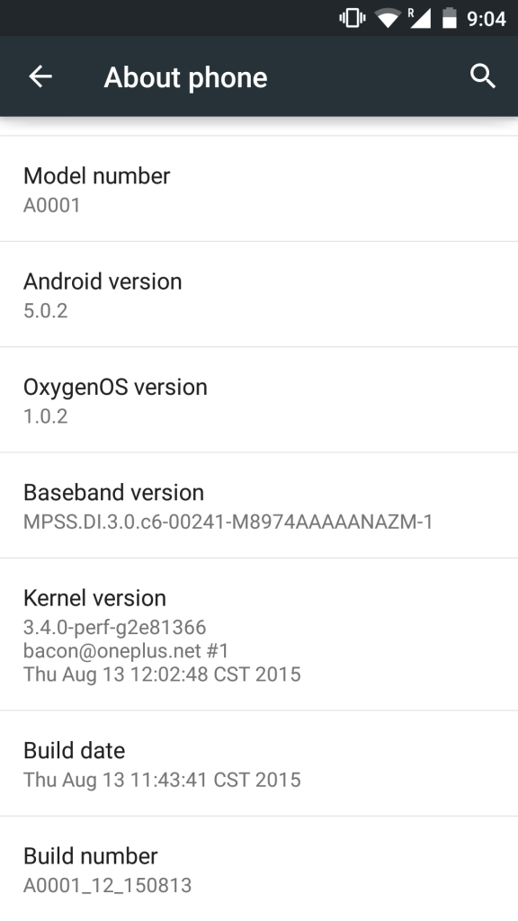 OnePlus Released Oxygen OS 1.0.2 Contains Patches for the Recent "Stagefright” Security Exploit