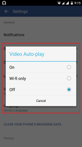 How To Disable facebook Video AutoPlay - techinfoBiT