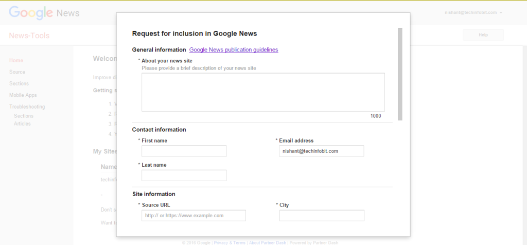 How to Submit Your Blog to Google News - techinfoBiT