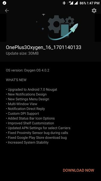 OnePlus Started Rolling Out OxygenOS 4.0.2 For OnePlus 3-3T-techinfoBiT (3)