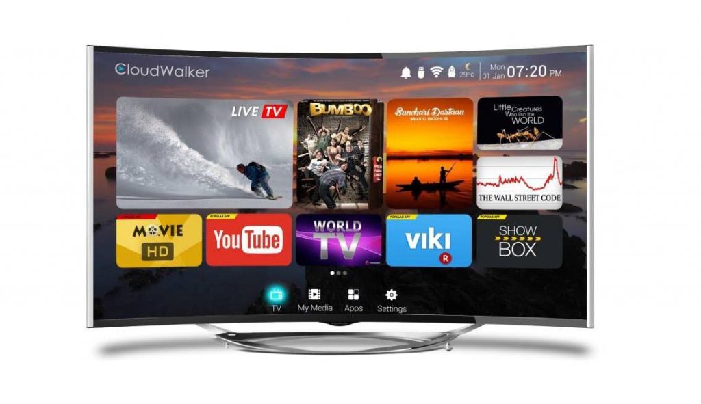 CloudWalker Has Released Range Of Smart TV Called Cloud TV-techinfoBiT-CloudTV