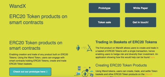 WandX - A Platform On The Ethereum Blockchain | Trading In Portfolios Of ERC20 Tokens On Smart Contracts
