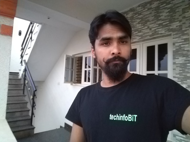 Front Camera Sample-Max Pro M1-Review Zenfone Max Pro M1 and Comparison With Redmi Note 5-techinfoBiT
