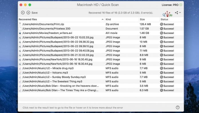 can you recover files from trash on mac