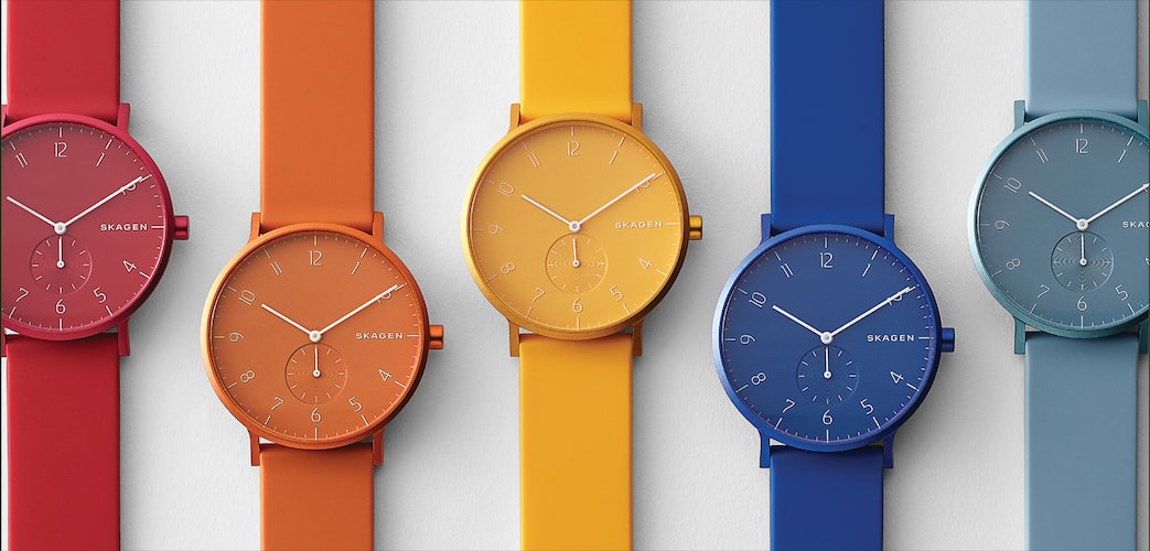 Skagen Has Introduced the Colorful Watches, Priced at INR 6,995 Onwards - techinfoBiT