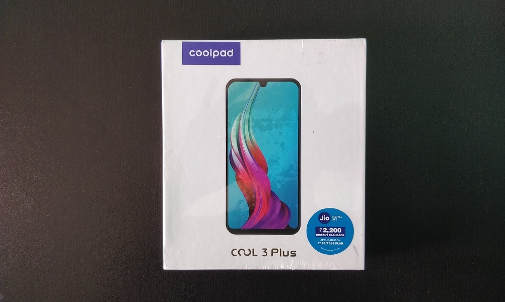 Unboxing Photos of Coolpad Cool 3 Plus 1825-I01